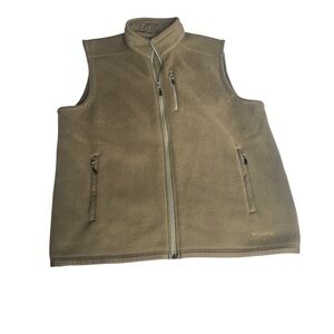 Filson Olive/Tan Fleece Vest